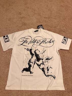 Hellstar The Path To Paradise Graphic T-Shirt White
